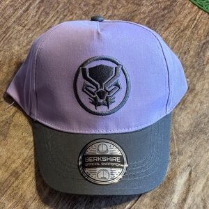 Black PantrrBerkshire Purple and Gray Snapback Hat